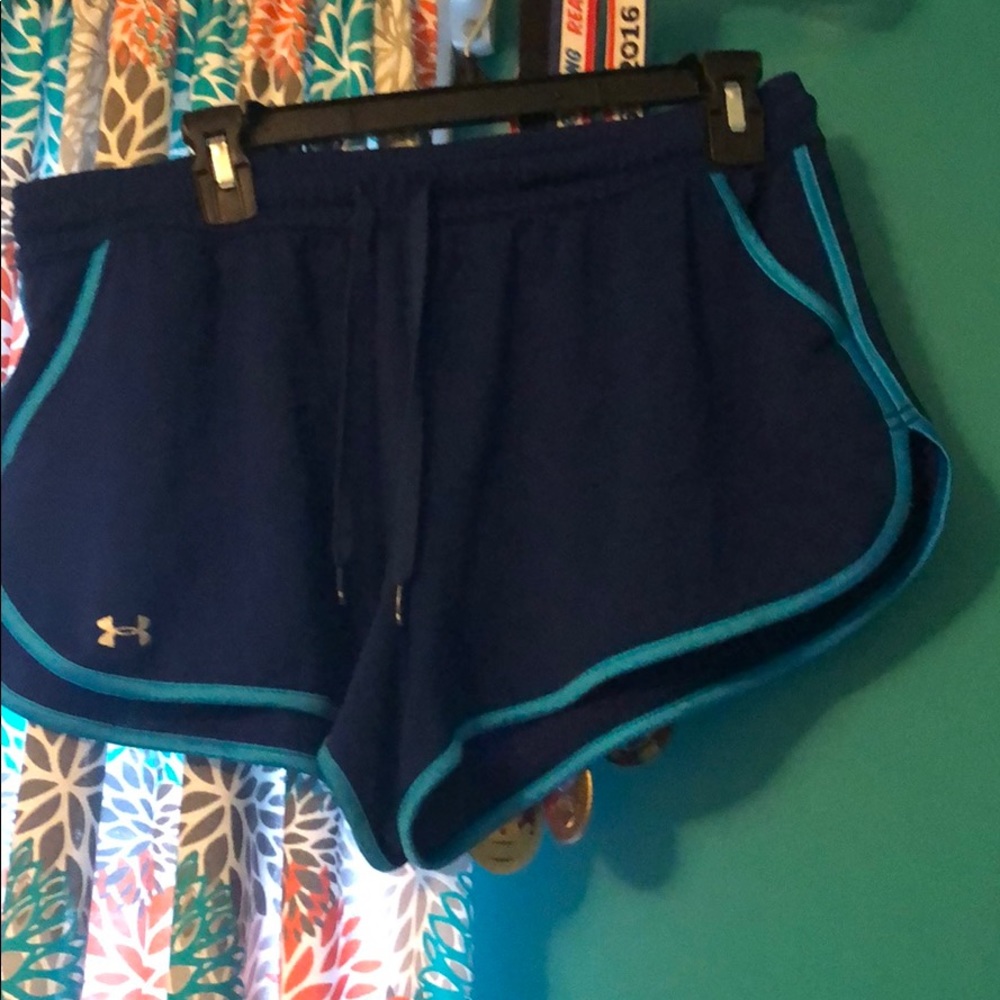 Blue Under Armour Running Shorts